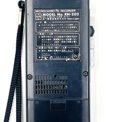 【元箱付き】 National ナショナル RN-Z02 マイクロカセットレコーダの画像