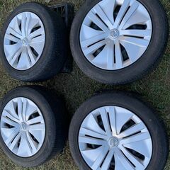 タイヤ&ホイール　日産カバー付　205/55R16 91V PC...