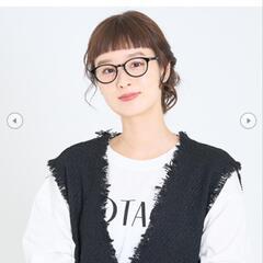 試着のみ 黒ぶちめがね 調光レンズ ライトロゼ セットケース 度入り-6.25 ブラックの画像