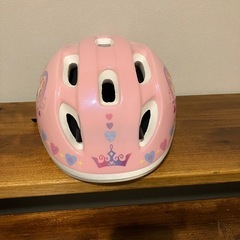 自転車ヘルメット　ディズニープリンセスの画像