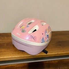 自転車ヘルメット　ディズニープリンセスの画像