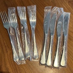 未使用　ナイフ　フォーク4本セット