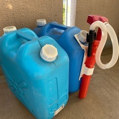 灯油用ポリタンク　18リットル　　　