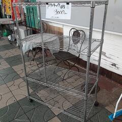 4段 メタルラック キャスター付き