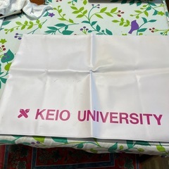 慶應大学、ビニールバッグ