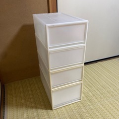 無印良品　ポリプロピレンケース　4個