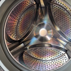 ※受付終了 SHARPドラム式 洗濯乾燥機　ES-S7F -WL 2021年製　7kgの画像