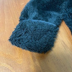 ♡美品♡ GAP ベビー服 フード付き全身スーツ 3-6ヶ月 黒の画像