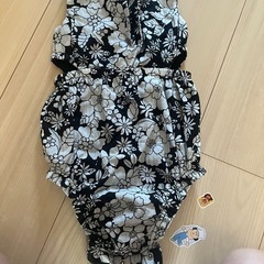 ベビーキッズ服 冬服、袴ロンパース お話中の画像