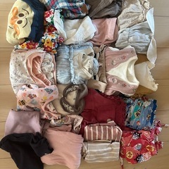 ベビーキッズ服 冬服、袴ロンパース お話中