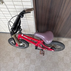 キッズ自転車の画像