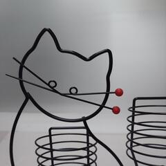 ネコ　CDラックの画像