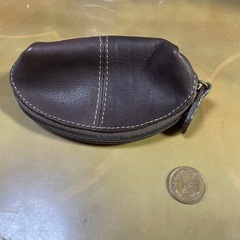 本革小銭入れです。