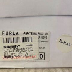 C194　[フルラ] 国内正規品 HYKE LACE-UP SNEAKER T.40 スニーカー レディース