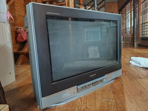 パナソニック 地デジ対応ブラウン管テレビ ビデオデッキ