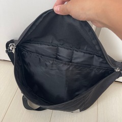 チャンピオン　ボディーバッグ　黒の画像