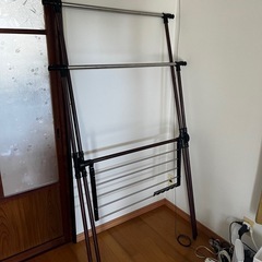物干し竿　折り畳み