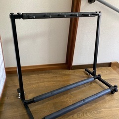 【お取引終了】ギタースタンド 5本収納　折り畳み可能
