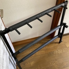 【お取引終了】ギタースタンド 5本収納　折り畳み可能の画像