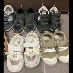 男の子 靴 8足セット 14.5cm〜16.0cmの画像