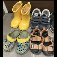 男の子 靴 8足セット 14.5cm〜16.0cmの画像