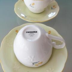 最終値下げ！　renoma　レノマ　ティーカップ　２客 セット
