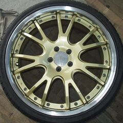 中古アルミホイール＆タイヤ 4本 WORK GROSIS GS4...