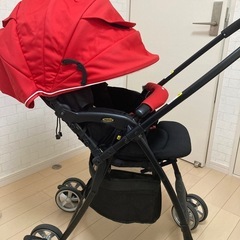 【上美品】アップリカ エアリア 4.8㎏ 軽量 両対面 ハイシートの画像