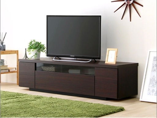 テレビ台 ローボード 140 国産 完成品 テレビボード 収納棚 リビング 収納 パソコン台 テレビラック 140cm 収納 木製 TV台 TVボード ブラック 背面収納
