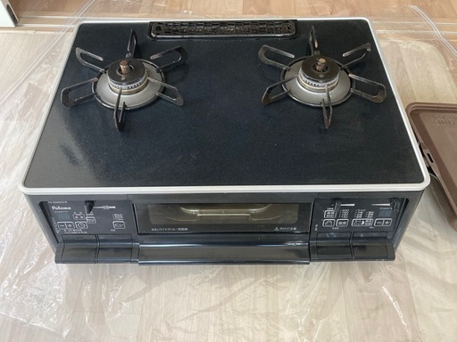 ガスコンロ　2口　都市ガス　パロマ　Sシリーズ