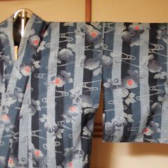 浴衣（椿）の画像