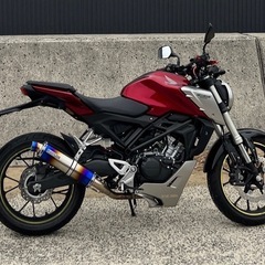 【取引成立】ホンダ　CB125R  赤　 2018年式の画像