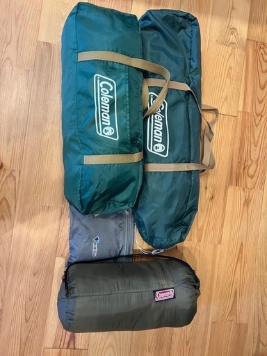 Coleman テント　タープ　寝袋