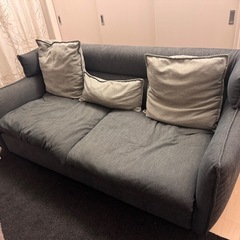 定価15万　3人用ソファ　ニトリ　ソフティーナ(ソフティーナKD DGY)の画像