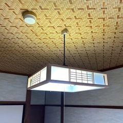 和室照明(四角・障子風)の画像
