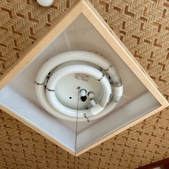 和室照明(四角・障子風)の画像