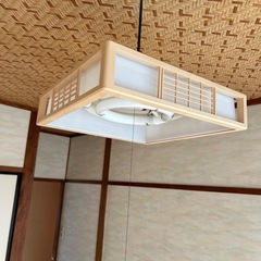 和室照明(四角・障子風)の画像