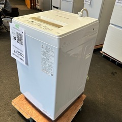 106 洗濯機2022年式　4.5k東芝