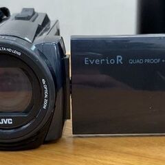 JVC KENWOOD ビデオカメラ Everio GZ-R470-H 【動作確認済み】【在庫：3】の画像