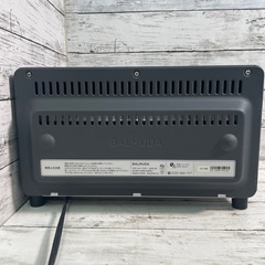 【スチームトースター】バルミューダ k01E-DC 家電 キッチン BALMUDA 2017年製 チャコールブラックの画像
