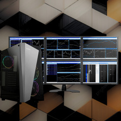 6画面 トレーディングPCフルセット デイトレード FX デイトレ