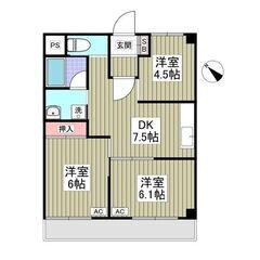 EO✨初月賃料無料、敷金ゼロ、礼金ゼロ、仲介手数料ゼロ💞最寄り駅...