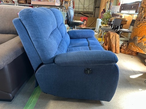 電動リクライニングソファ　2人掛け