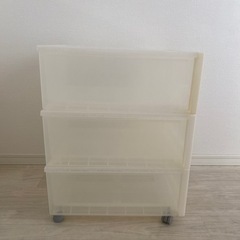 【決定】 無印良品　PP衣装ケース　3個セットの画像