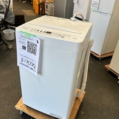 119 洗濯機 2019年式 4.5k ハイセンス