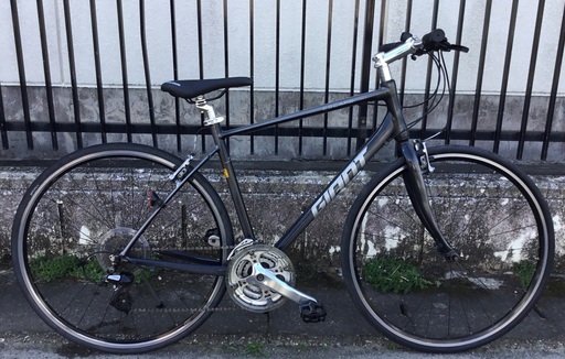 ＜調整済・美品＞ジャイアント・エスケープR3・Mサイズ・3×8段変速・ガンメタ