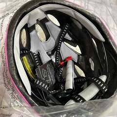 自転車  ヘルメット  サイズ調整可能  ピンク  の画像