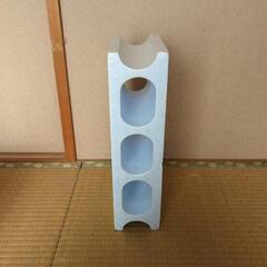 【受付停止中】発泡スチロールブロック 幅広4個＋幅狭3個セット ライトブルー 軽量ディスプレイブロックの画像