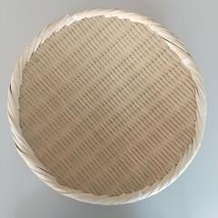 竹ざる３枚の画像