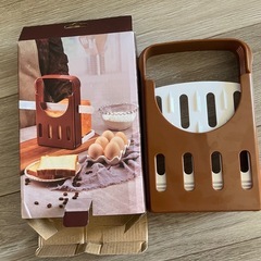 パン切りガイド、自家製パン用、プラスチック製パン切り、サンドイッチ、トーストスライス用キッチンガジェット、食品接触安全素材の画像